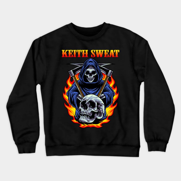 KEITH SWEAT BAND Crewneck Sweatshirt by Bronze Archer